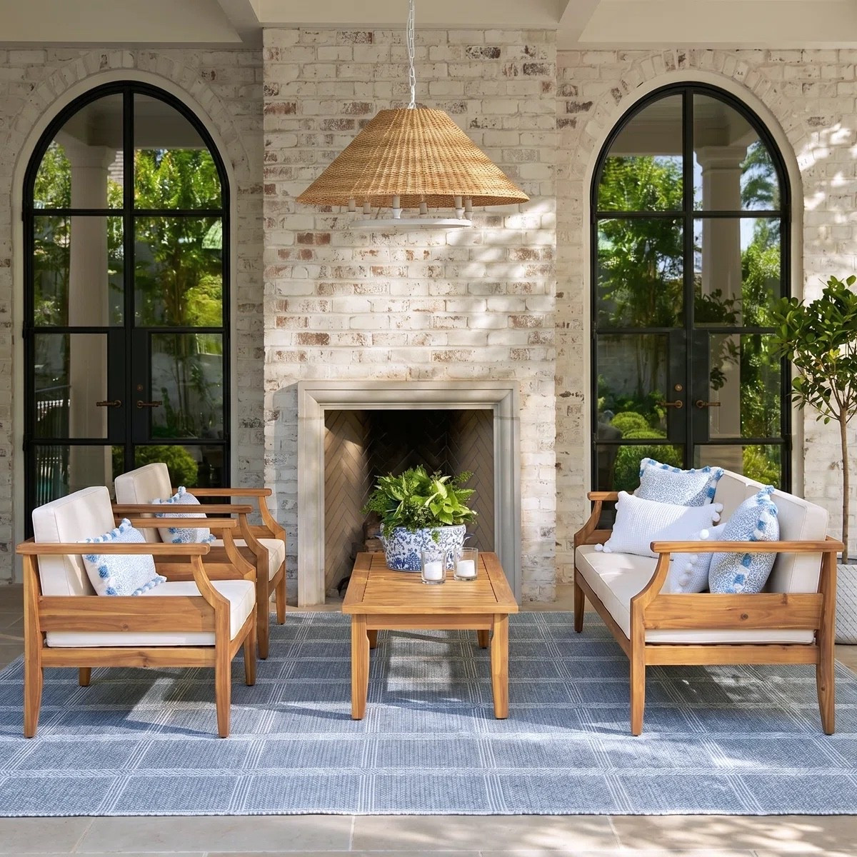 Acacia 4 - Person Patio Conversation Set with Cushions

#LTKMothersDay #LTKxMadewell #LTKHome