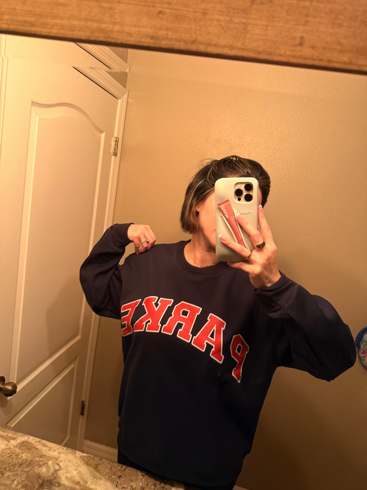 Took a chance and ordered this sweatshirt from Walmart! It’s so much better than I imagined and only $35!! 