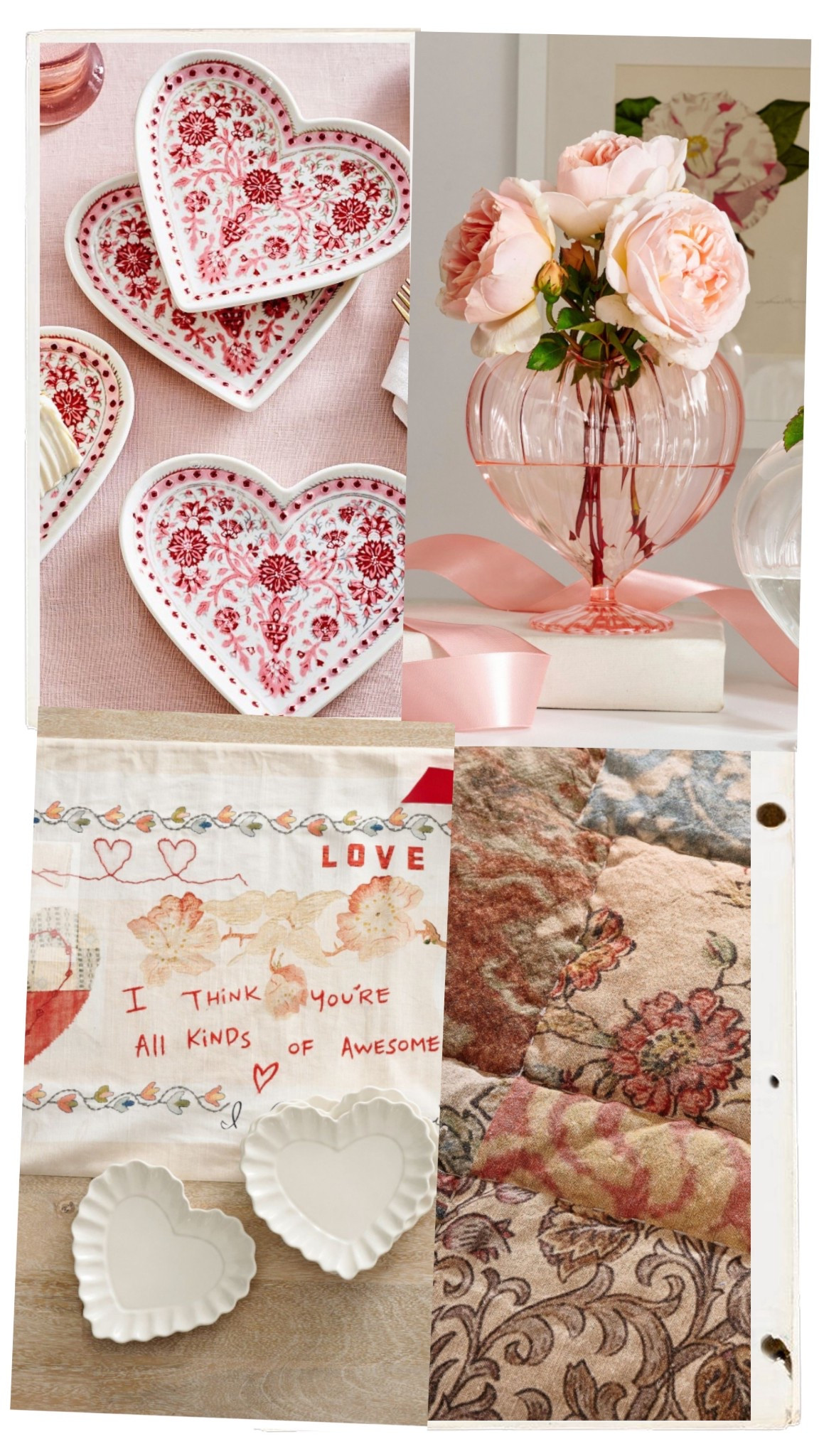 Some lovely & charming Valentine home decor.  

#LTKHome #LTKSeasonal
