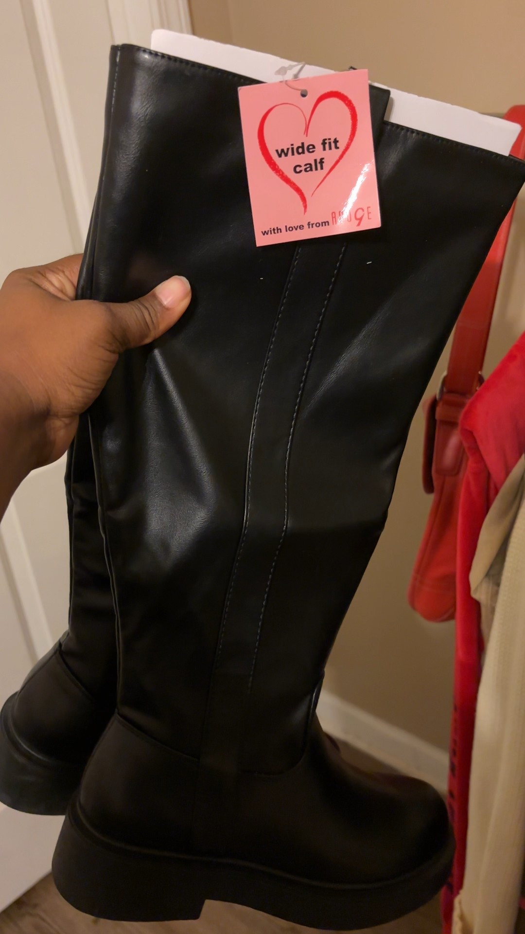 Wide Calf Black Boots 

#LTKPlusSize #LTKOver40