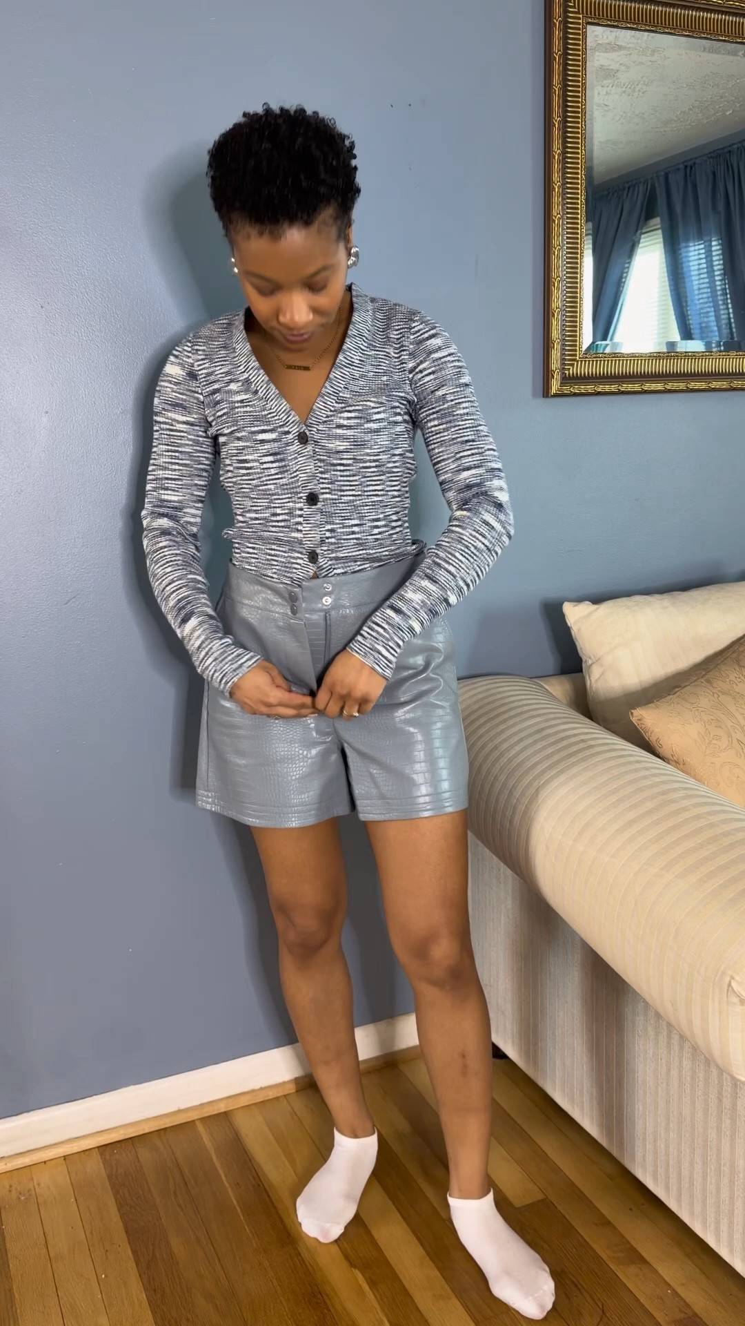 Leather shorts are the perfect way to transition into the spring. You can wear these with tights and boots or keep it casual with sneakers, like I did. And when in doubt, go monochromatic! 

#LTKSpringSale #LTKootd #LTKgrwm