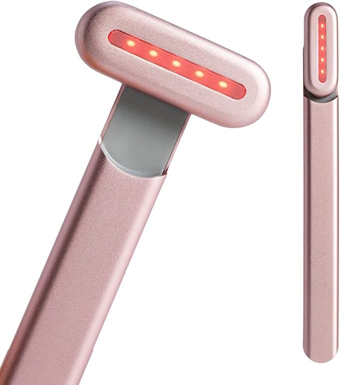 SolaWave 4-in-1 Facial Wand | Red Light Therapy for Face and Neck | Microcurrent Facial Device fo... | Amazon (US)