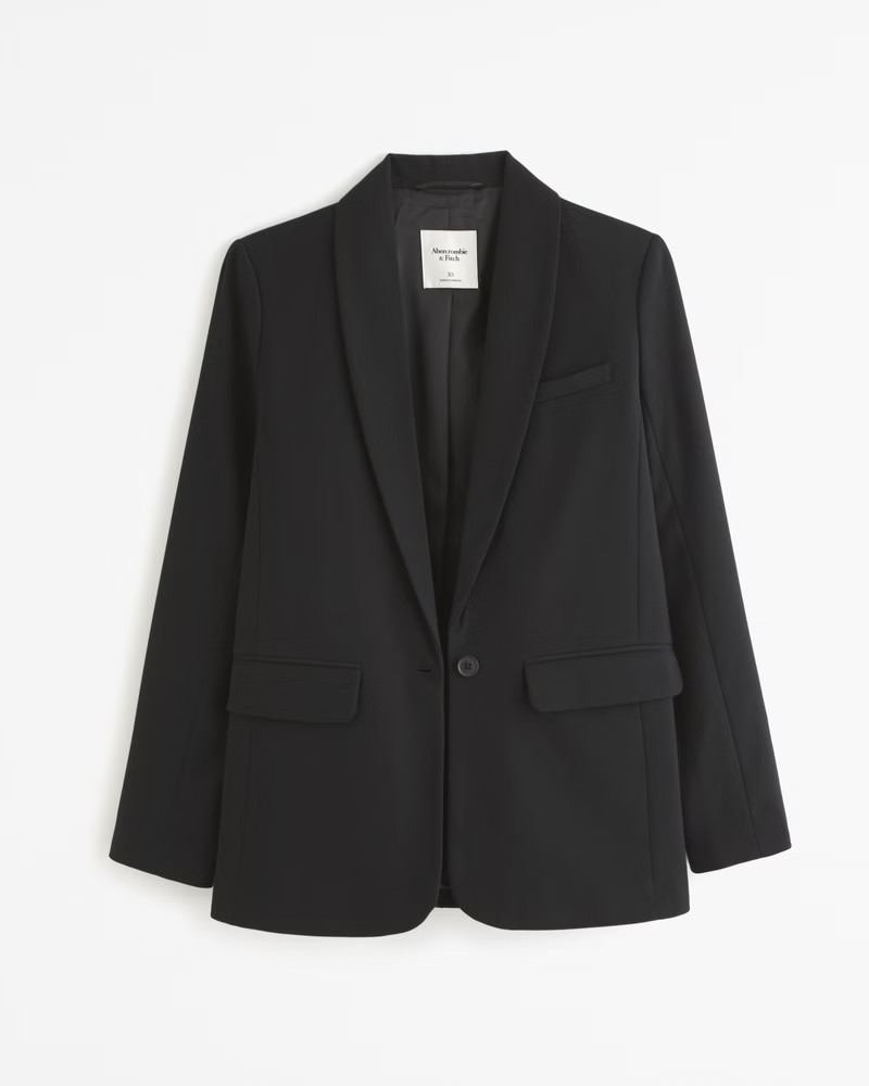 Midweight Classic Blazer | Abercrombie & Fitch (US)