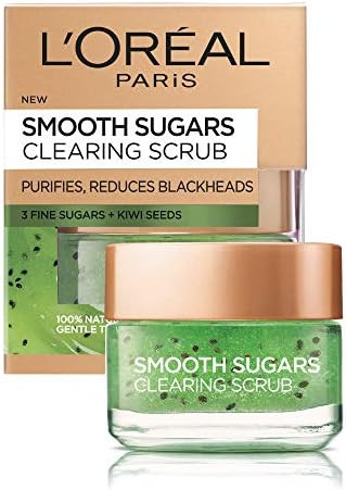 L'Oreal Paris Pure Sugar Scrub Purify and Unclog, 1.7 oz. | Amazon (US)