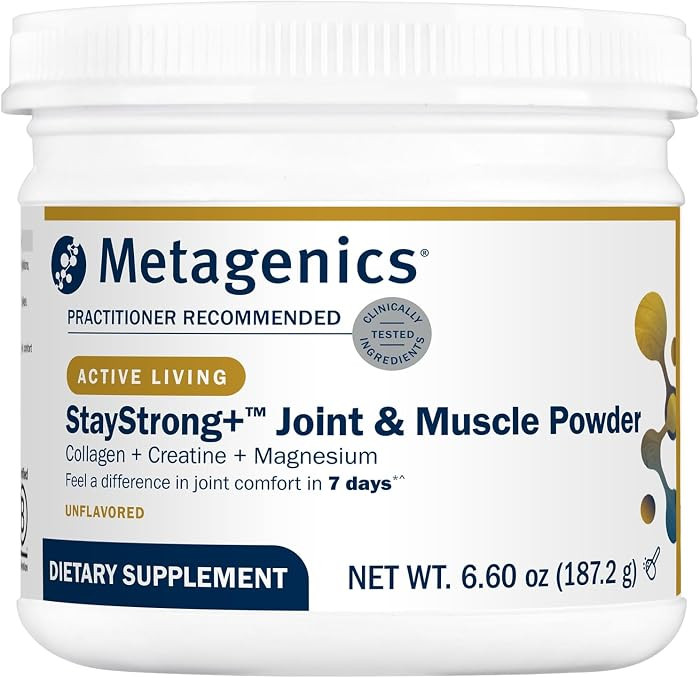 Metagenics StayStrong+ Joint & Muscle Powder - Collagen & Creatine Monohydrate Blend - Joint Comf... | Amazon (US)