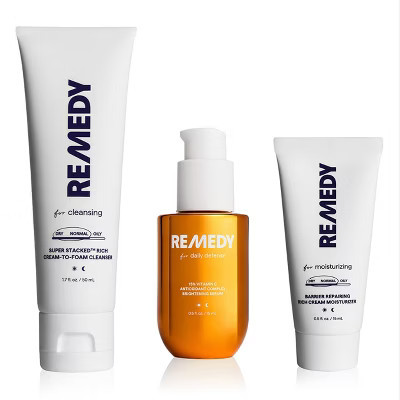 Remedy Skin Radiant Skin 3-Step Skincare Kit - 2.7oz | Target