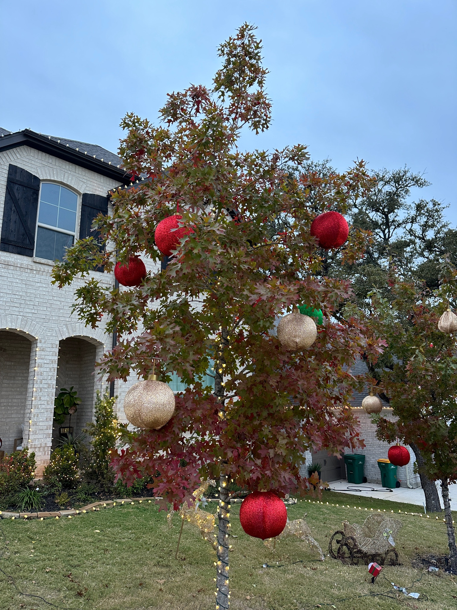 Cute outdoor inflatable ornaments to add a big statement to your outdoor Christmas Decor this year! Comes in 4 different colors red, green, gold and silver. Selling out fast!

#christmas2023 #christmasdecor #outdoorchristmasdecor 

#LTKhome #LTKCyberWeek