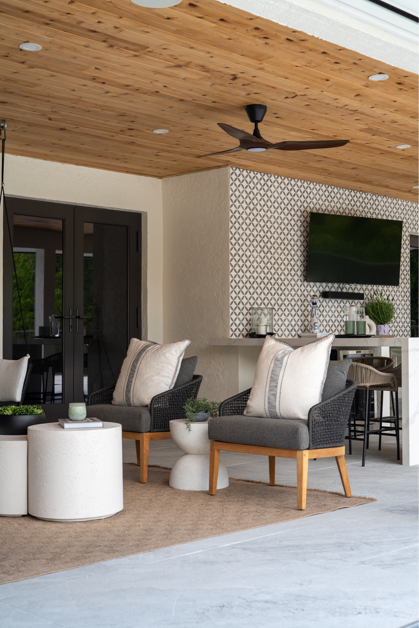 Outdoor oasis ready for summer 2024 🏊🏻‍♀️ 🌊☀️. Shop our project now. 

#LTKstyletip #LTKhome #LTKGiftGuide