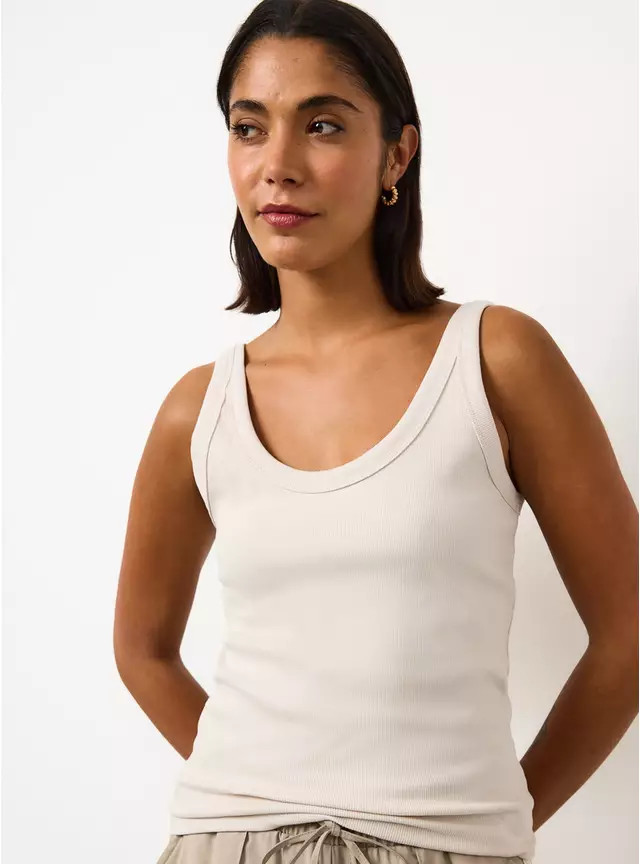 Buy Stone Scoop Neck Strappy Vest 22 | Camisoles and vests | Tu | Tu Clothing