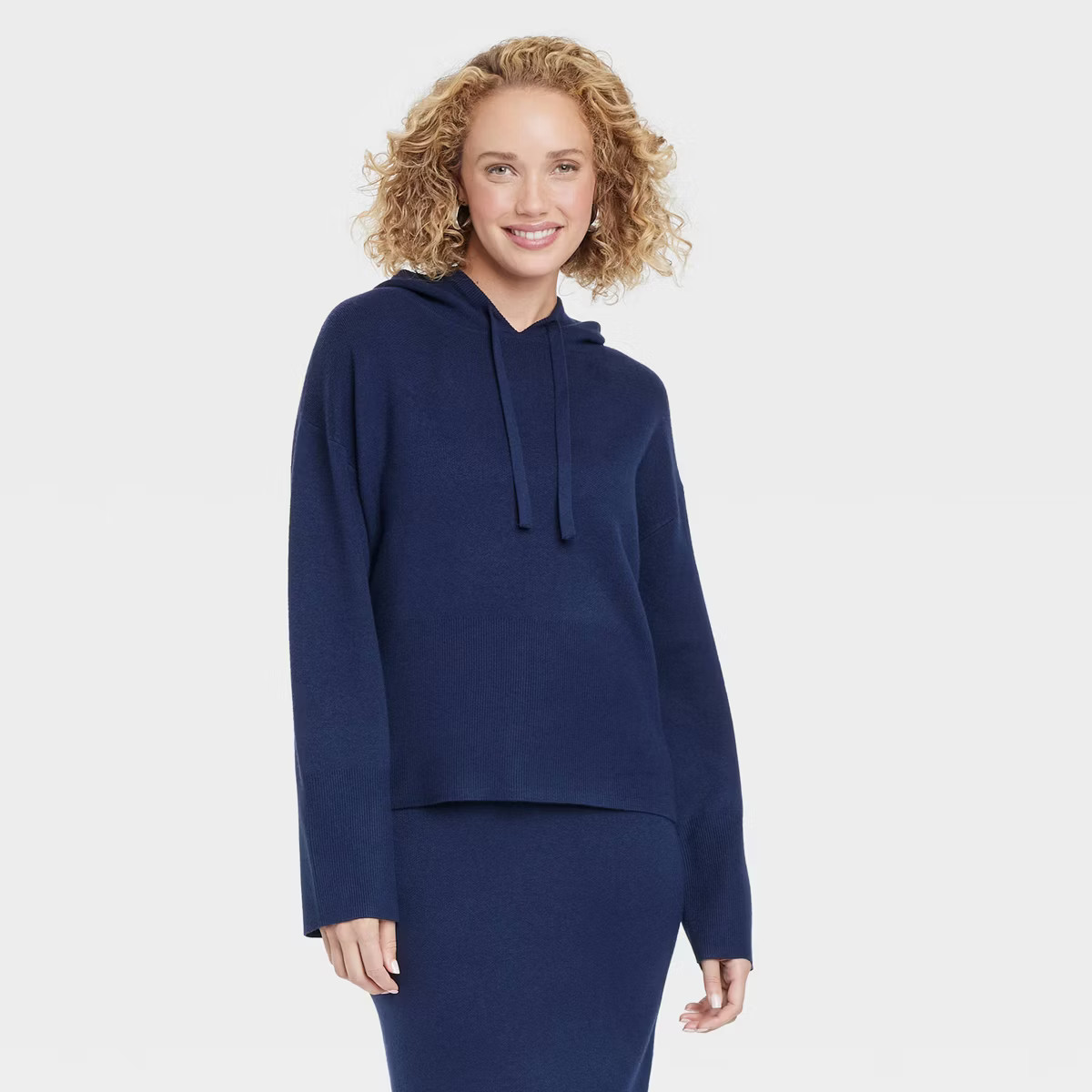 Women's Cozy Knit Hoodie Sweatshirt - A New Day™ | Target