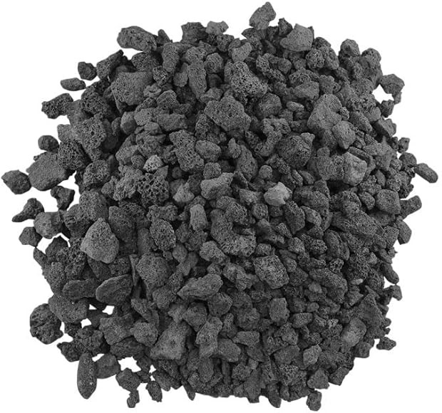 Medium Lava Rocks 10 Pounds by American Fire Glass- Volcanic Fire Pit Lava Rocks for Indoor Log F... | Amazon (US)