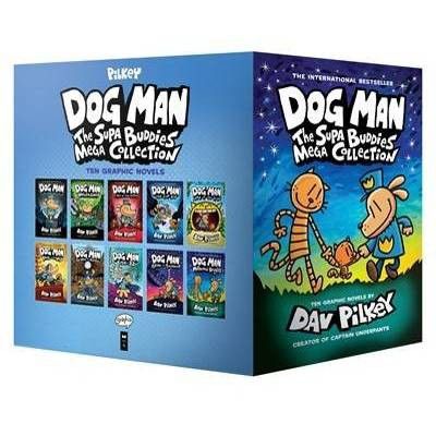 Dog Man: The Supa Buddies Mega Collection: From the Creator of Captain Underpants (Dog Man #1-10 ... | Target