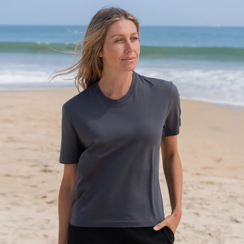 Short Box Tee Crew Neck | The Classic T Shirt Company