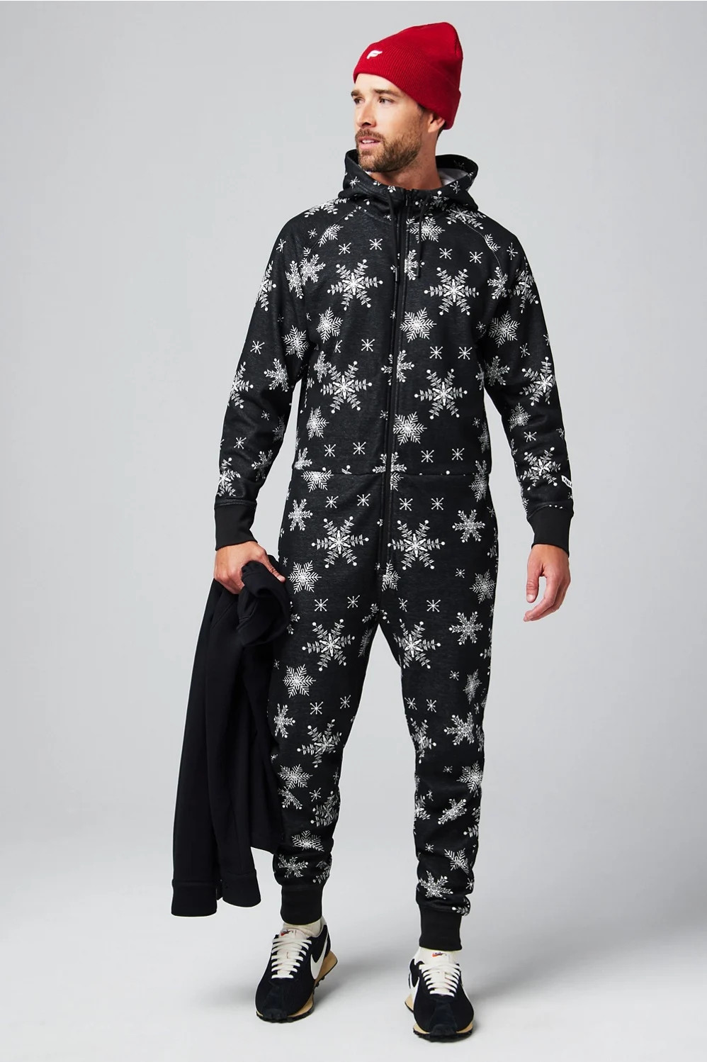 The Go-To Fleece Hooded Onesie | Fabletics