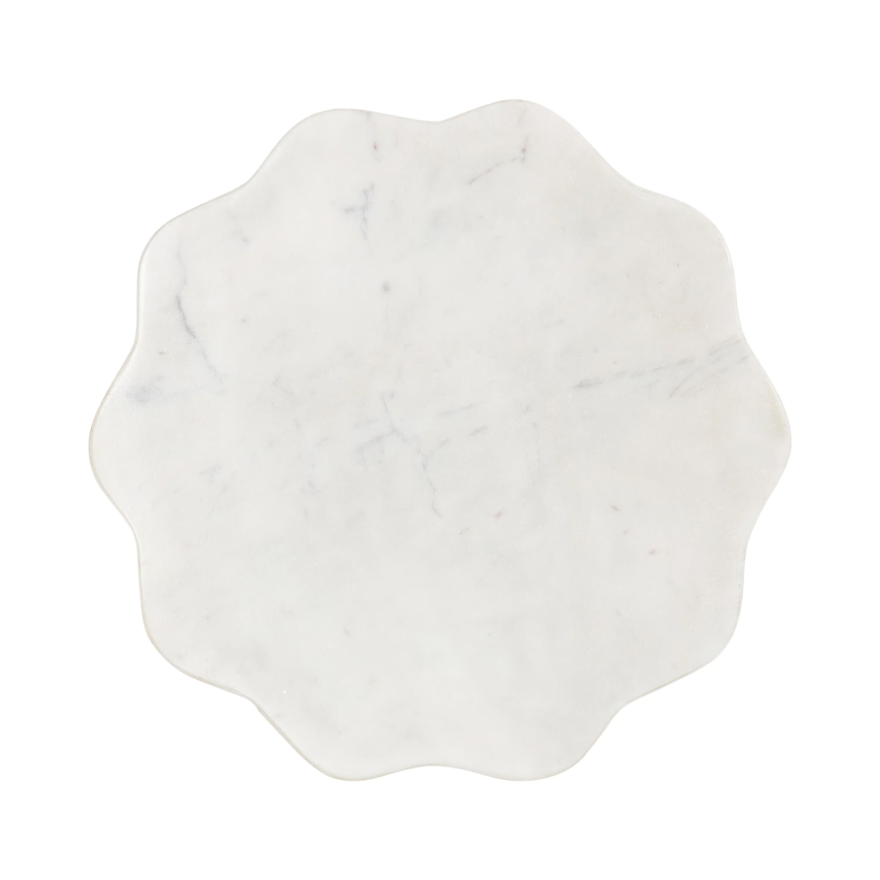 Round Marble and Metal Drink Table | Wayfair North America