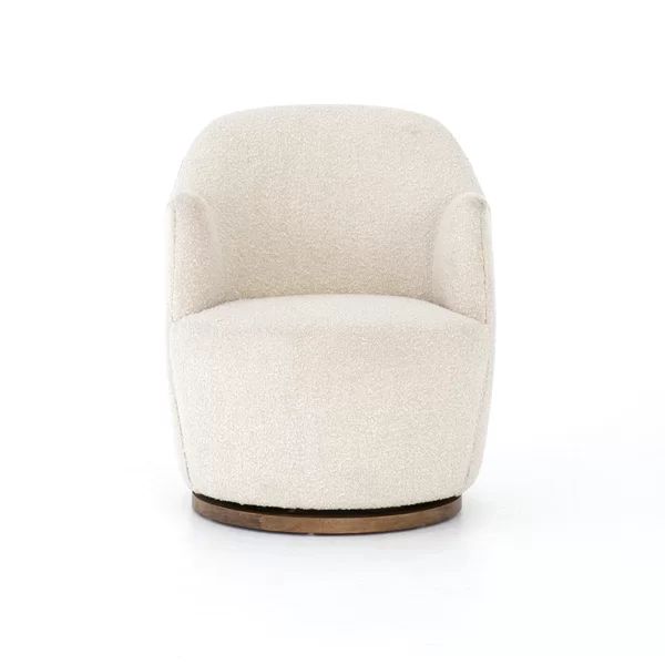 Corson Upholstered Swivel Armchair | Wayfair North America