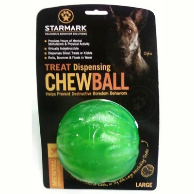 StarMark Treat Dispensing ChewBall - Large | Target