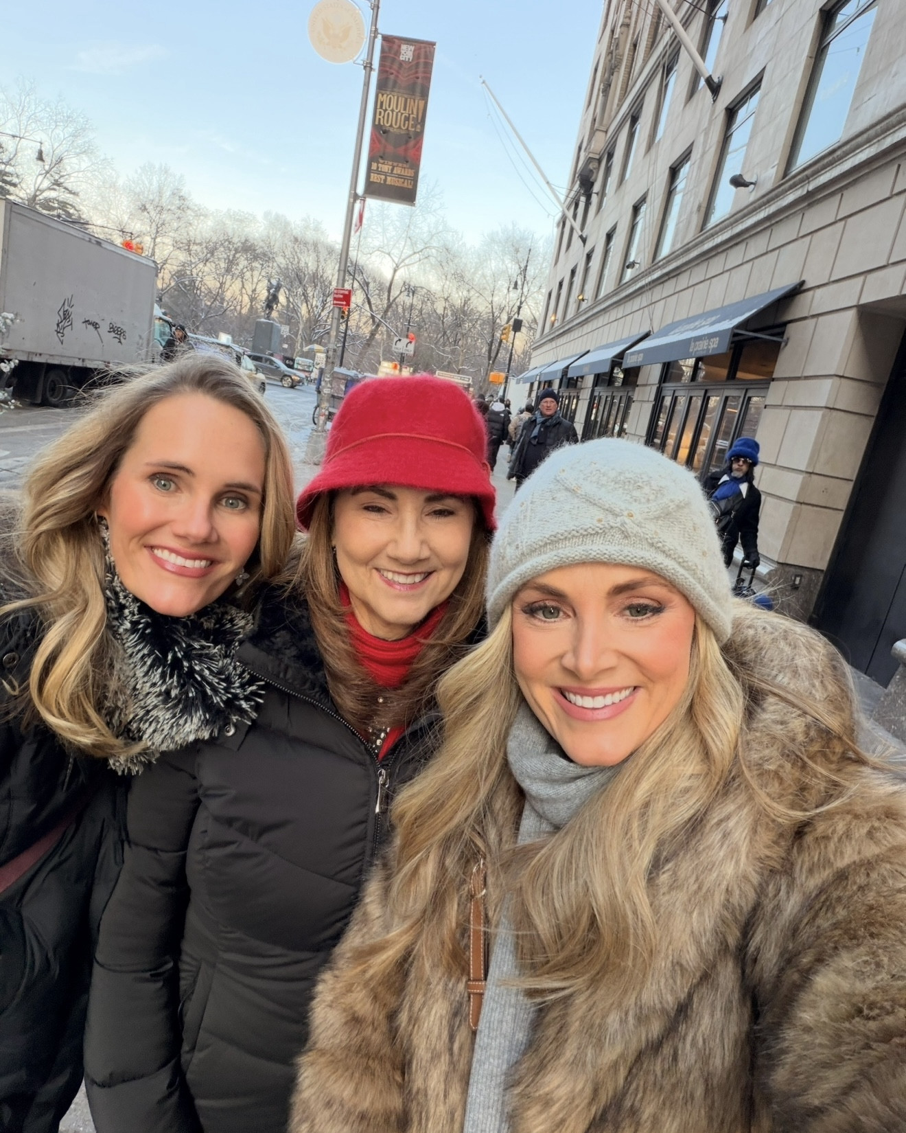 NYC outfits. Long cozy fur coat and the warmest sweater I wore in New York City. This would be perfect for New Year’s Eve outfit. 

#LTKHoliday #LTKOver40 #LTKootd