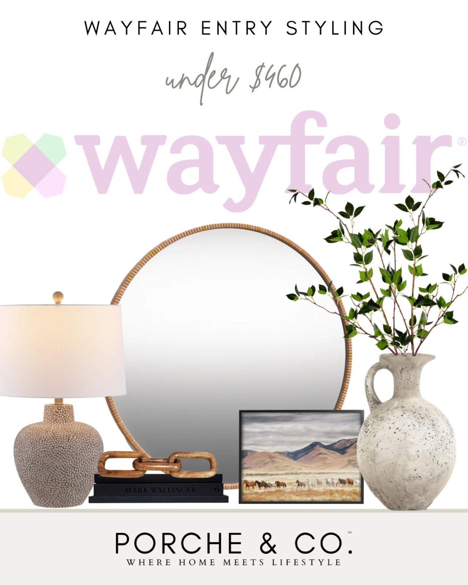 Wayfair entryway, Wayfair finds, entryway design, entryway styling, modern classic design 
#visionboard #moodboard #porcheandco

#LTKFind #LTKhome #LTKstyletip