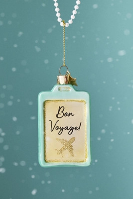 Luggage Tag Ornament | Anthropologie (US)