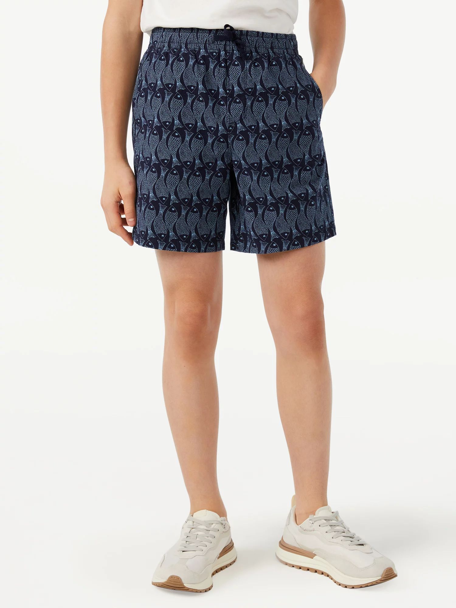 Free Assembly Boys Seersucker Shorts, Sizes 4-18 | Walmart (US)