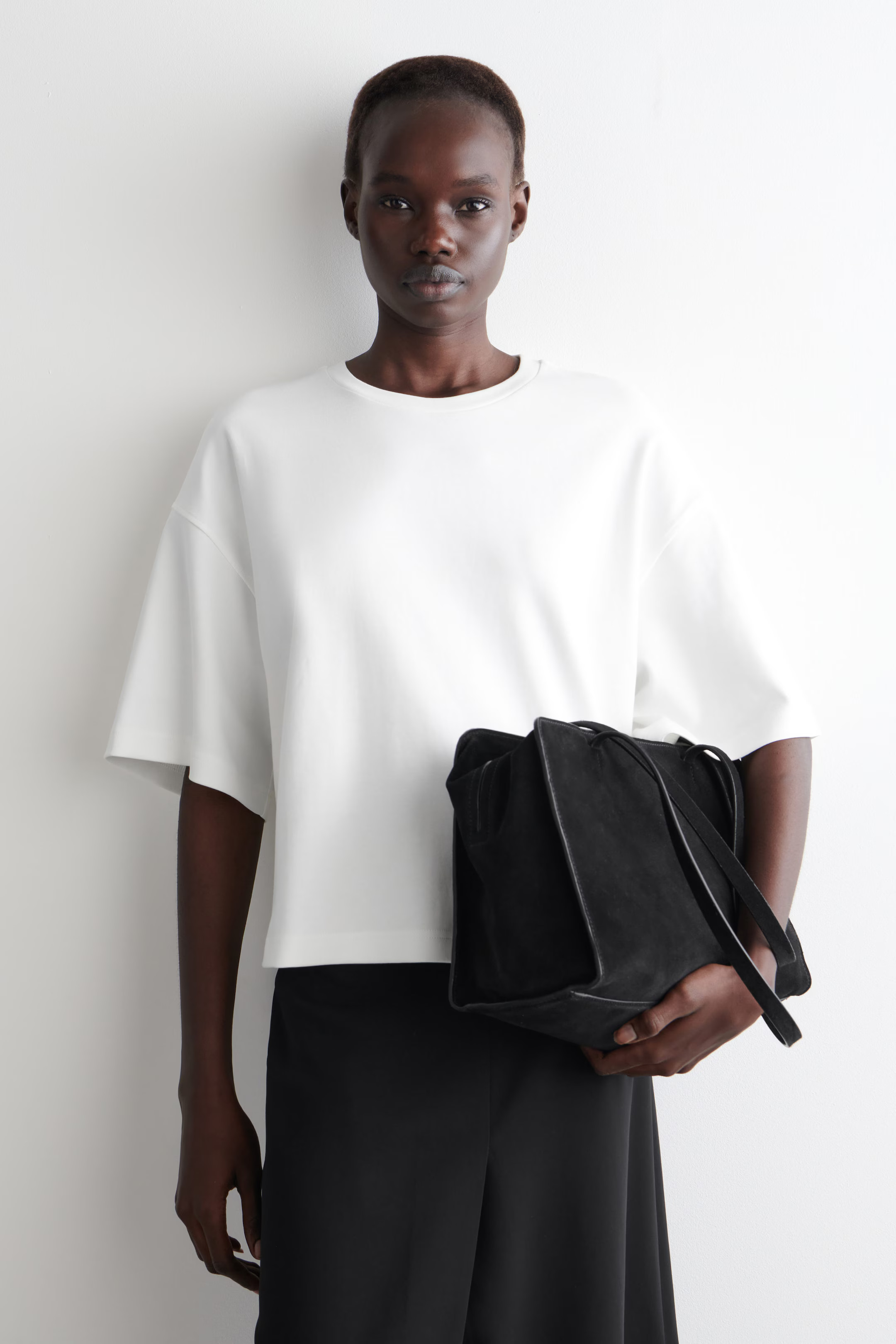 OVERSIZED BOXY T-SHIRT - WHITE | COS | COS (EU)
