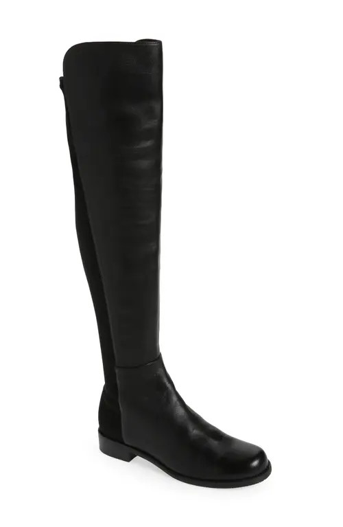 Stuart Weitzman 5050 Over the Knee Boot in Black at Nordstrom, Size 8.5 | Nordstrom