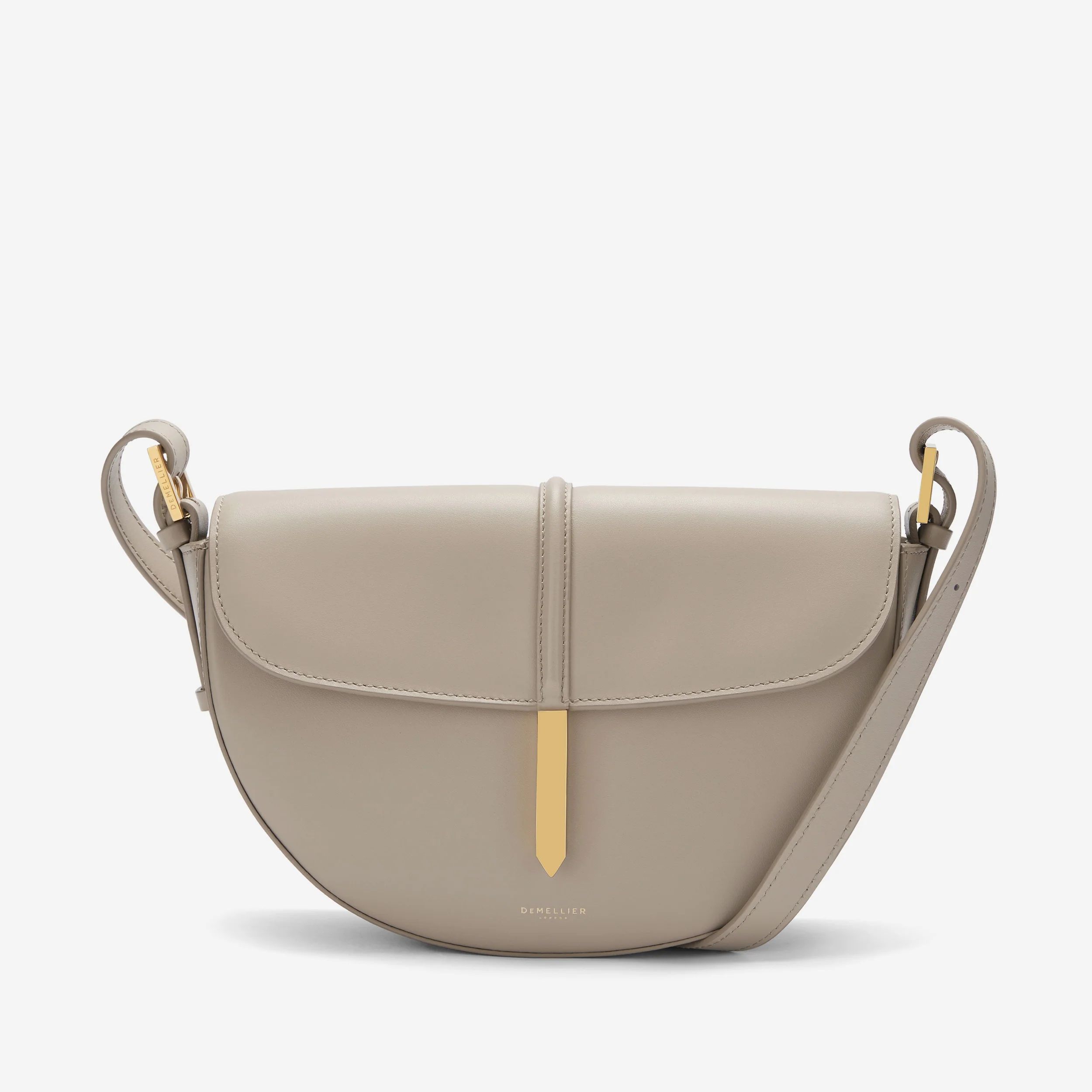 The Tokyo Saddle | Taupe Smooth | DeMellier | DeMellier