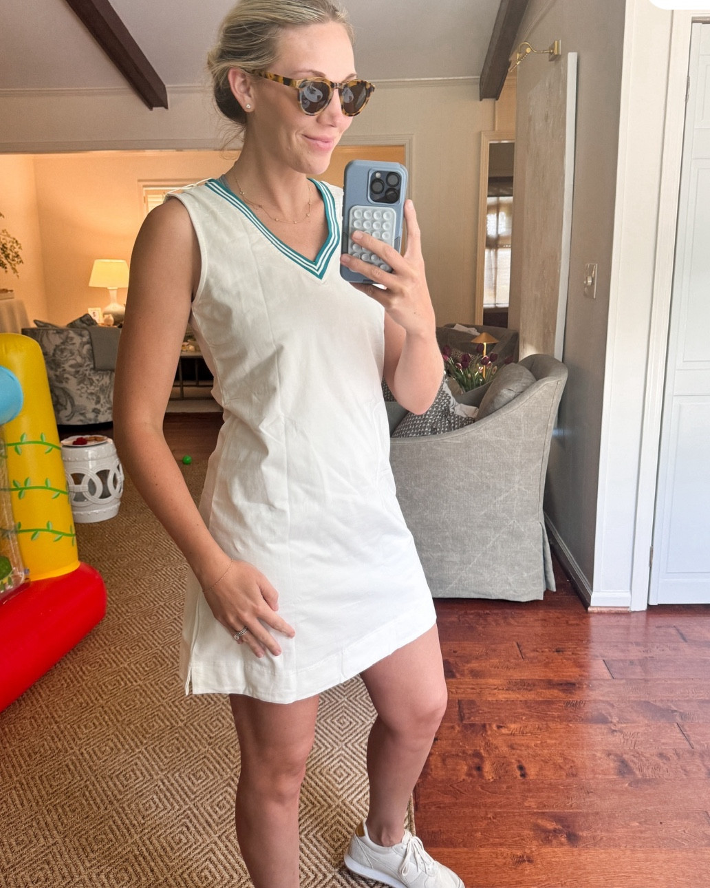 Can’t get enough of this athletic dress—I have it in both blue and white and love them equally! So comfy and perfect for movement. Which color do you prefer? 

#LTKFitness #LTKStyleTip #LTKFindsUnder50