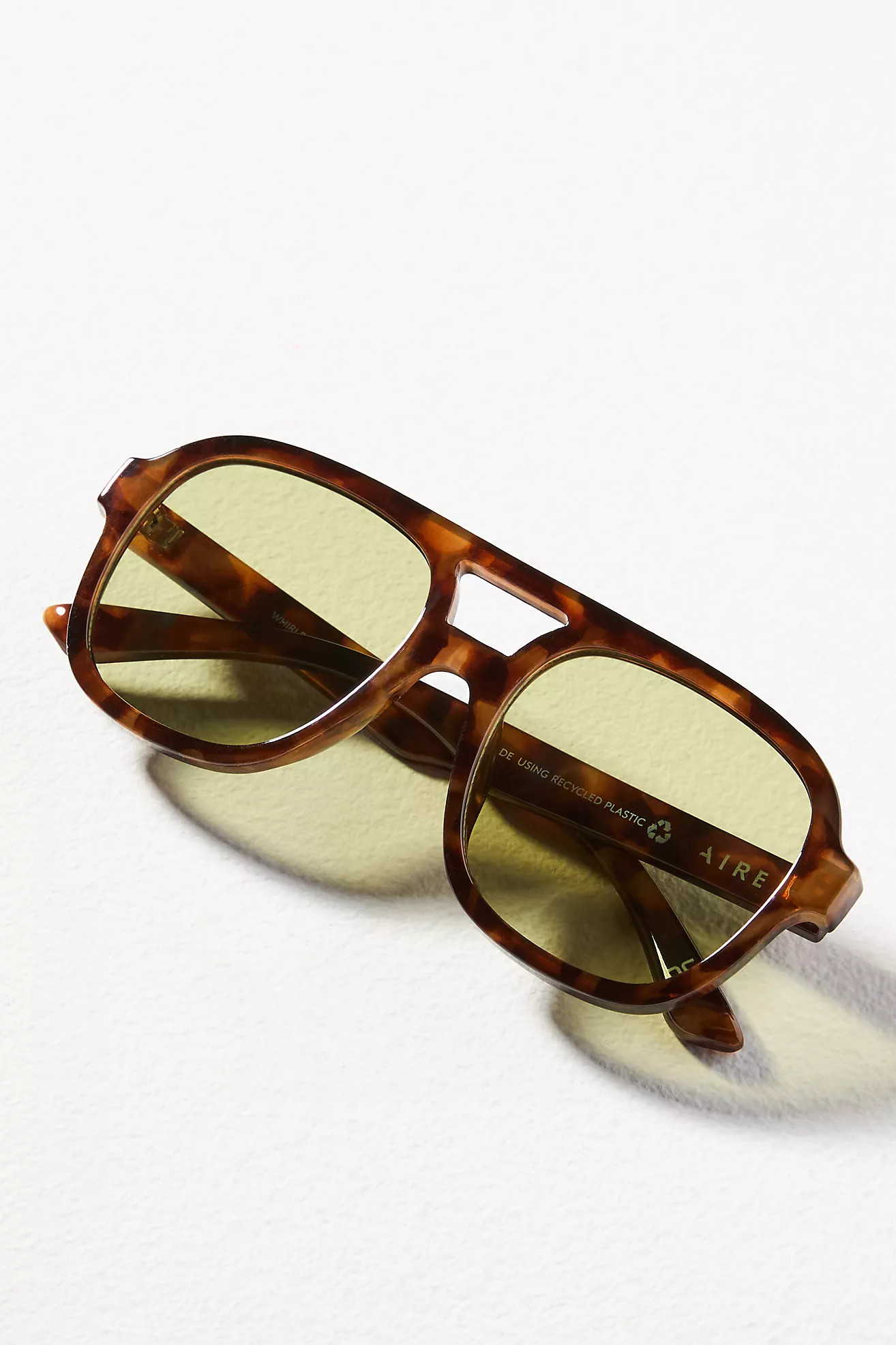 AIRE Whirpool Aviator Sunglasses | Anthropologie (US)