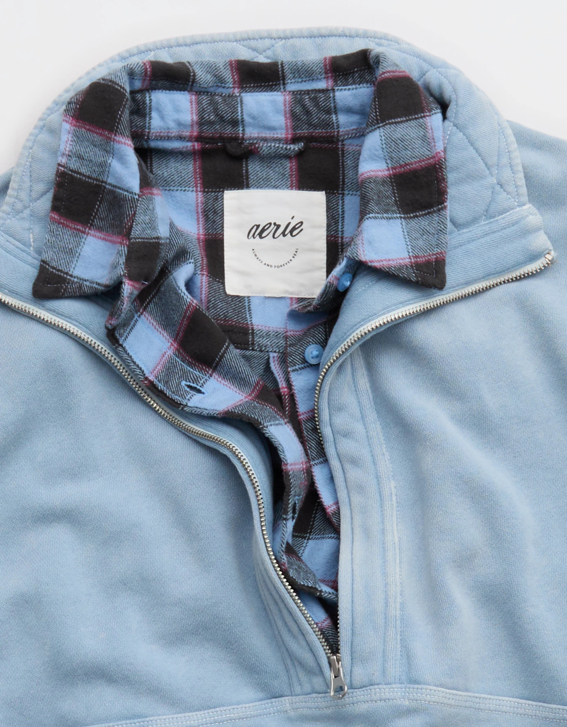 Aerie Anytime Fave Flannel Button Down Shirt | Aerie