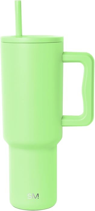 Simple Modern 40 oz Trek Tumbler with Handle and Straw Lid | Cup Holder Friendly Insulated Stainl... | Amazon (US)
