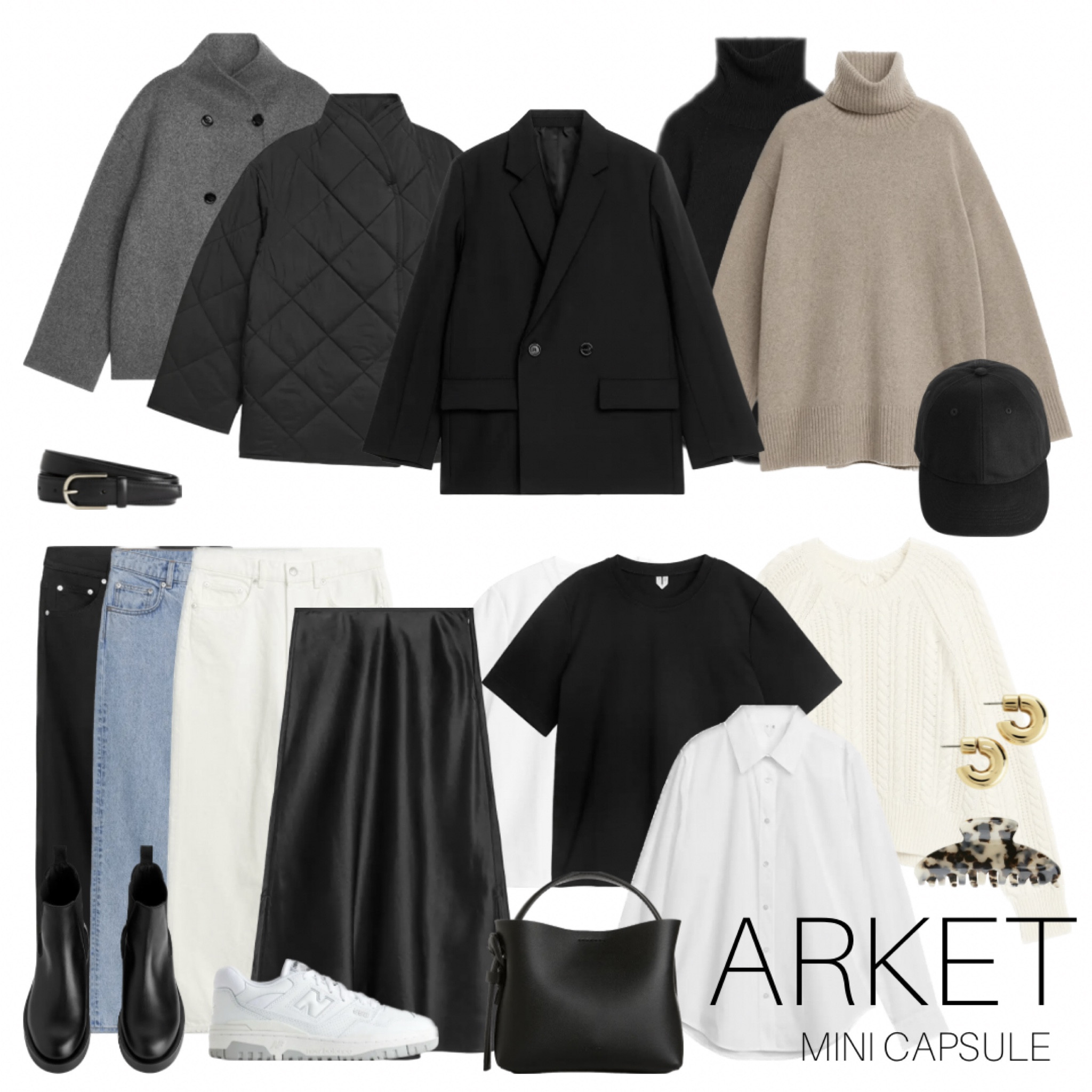 ARKET’s mini capsule 🖤

#LTKeurope #LTKstyletip #LTKSeasonal