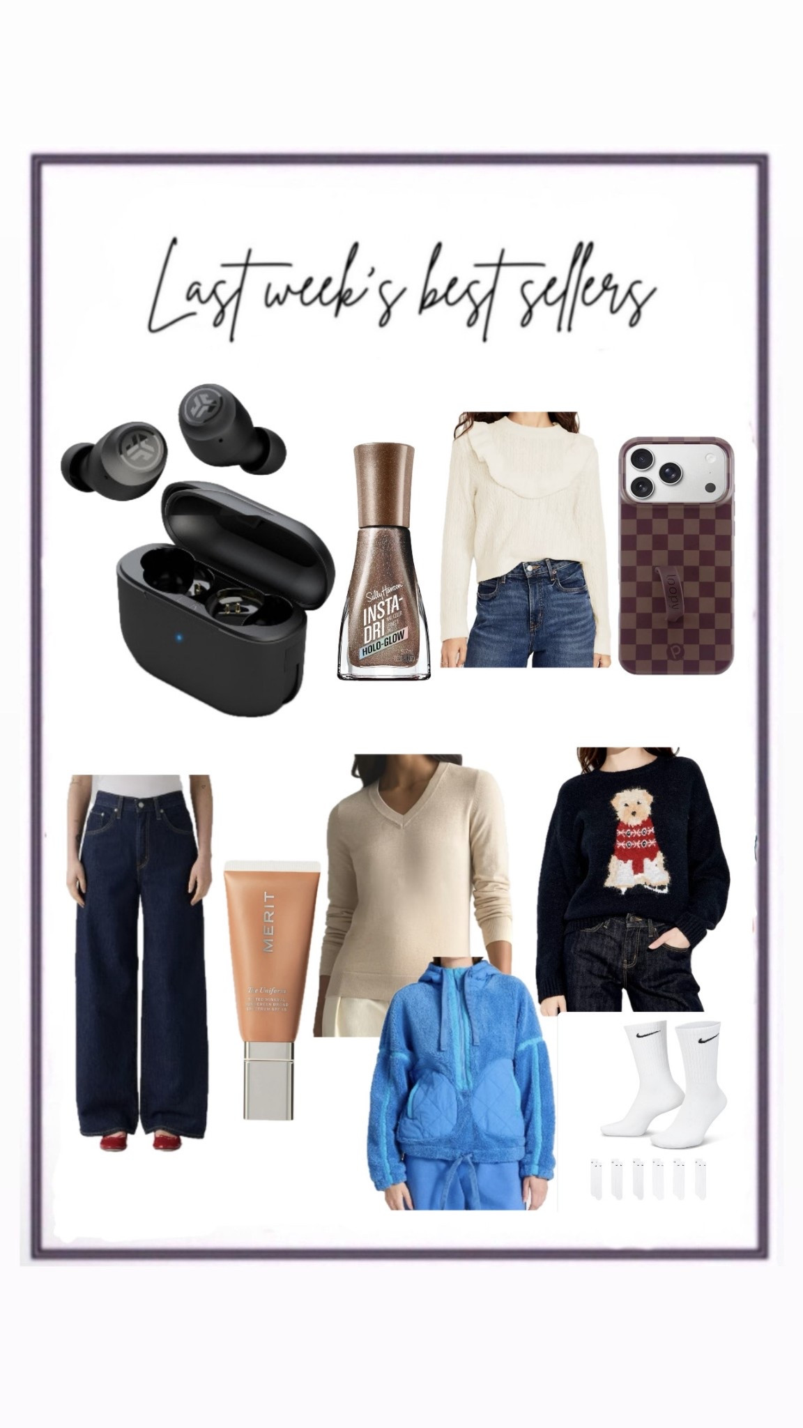 Last week’s best sellers


#LTKSeasonal #LTKFindsUnder50 #LTKSaleAlert