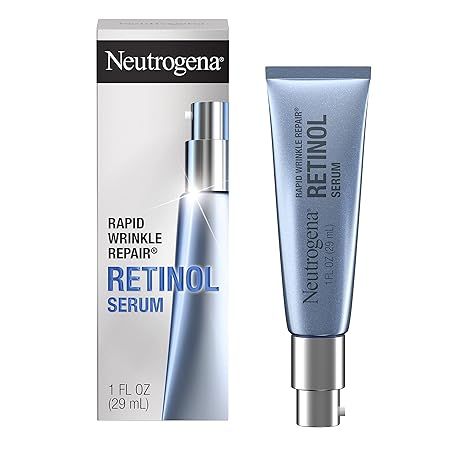 Neutrogena Rapid Wrinkle Repair Retinol Face Serum, Daily Anti-Aging Serum for Face with Retinol ... | Amazon (US)