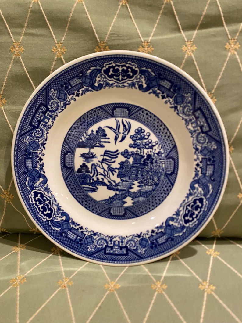 Blue Willow Willow Ware 9 Inch Plate - Etsy | Etsy (US)