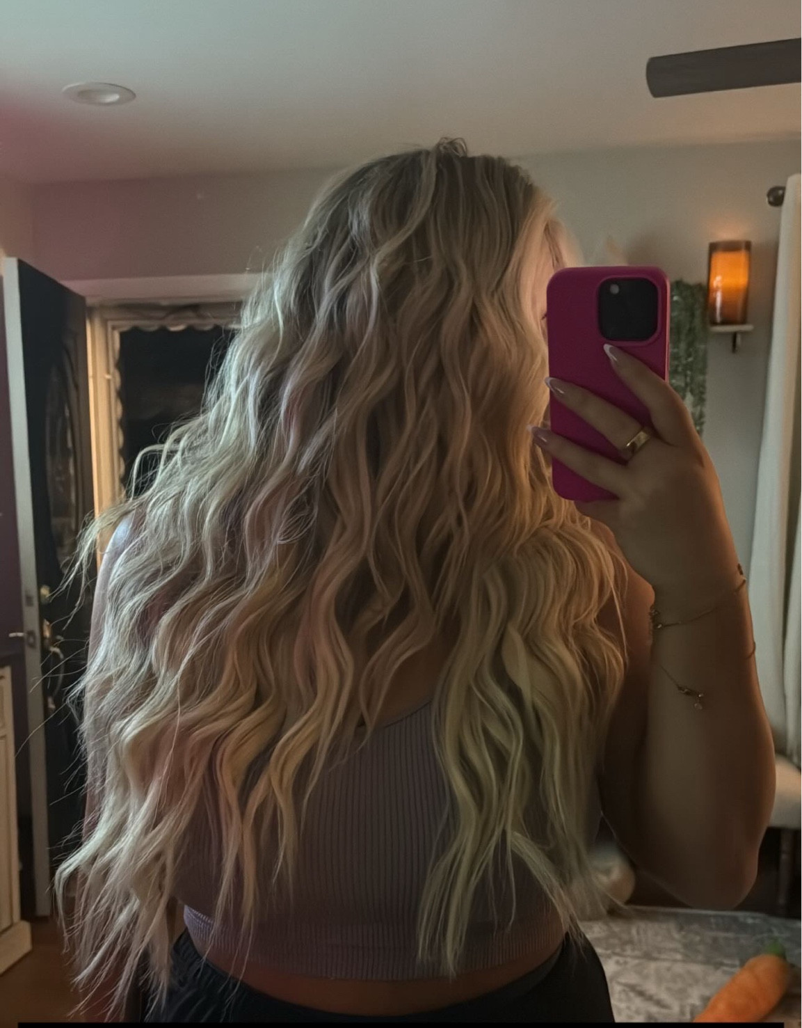 MY BLOWOUT STEPS -

Blow smooth with flex style
Curl with 1” Bioionic
Let cool and spray with Big sexy hairspray
Comb through with wide tooth comb
Spray and set!

#blowout #waves #haircare #howto #beacywaves #blowoutathome #shark #bioionic #bigsexyhair

#LTKfindsunder50 #LTKbeauty #LTKsalealert