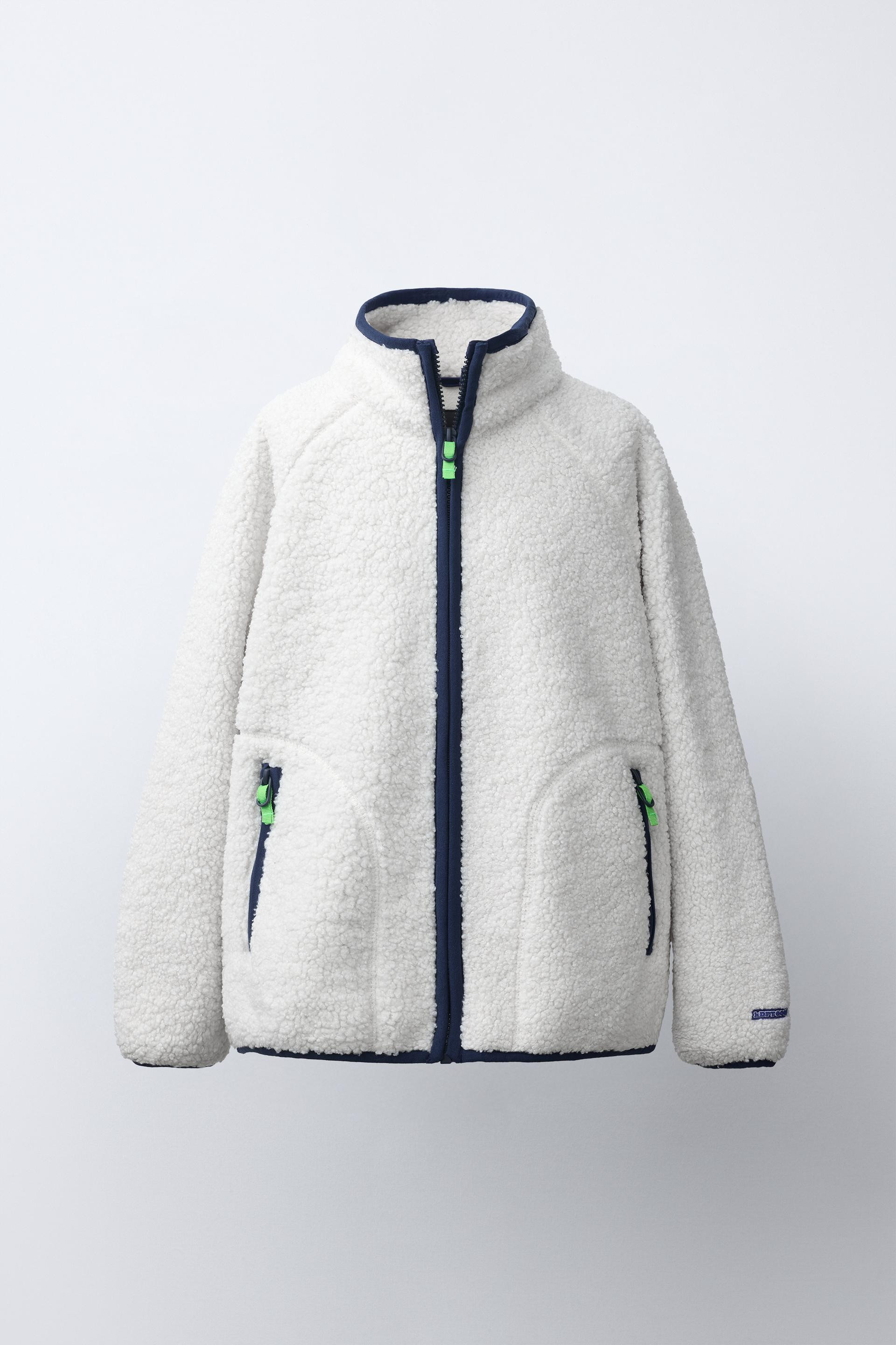 Zara - Fleece Jacket - Red - 11-12 Years (59,8 Inches) - Kids | Zara US