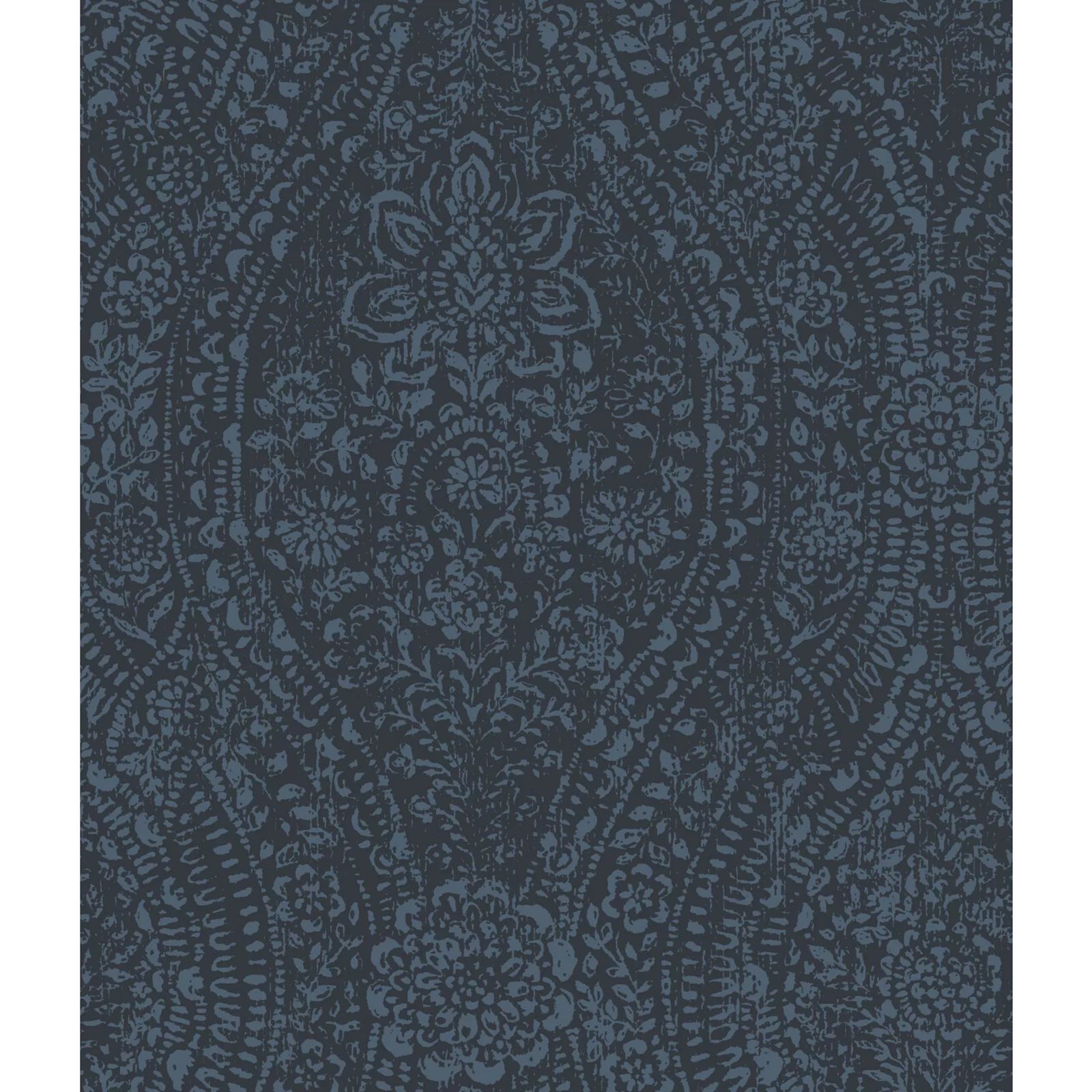 RoomMates Ornate Ogee Peel & Stick Wallpaper, Black | Kohl's