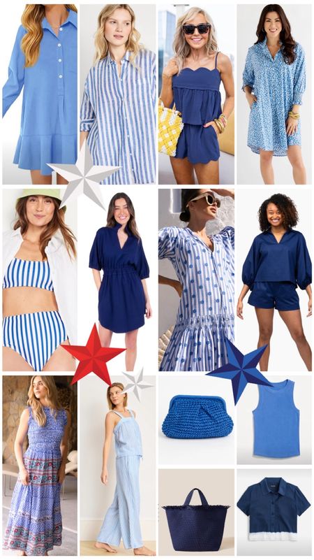 I’m for sure living in my blue era… add in some red and I’m ready to go to celebrate good ole USA!



#LTKstyletip #LTKparties

#LTKSeasonal