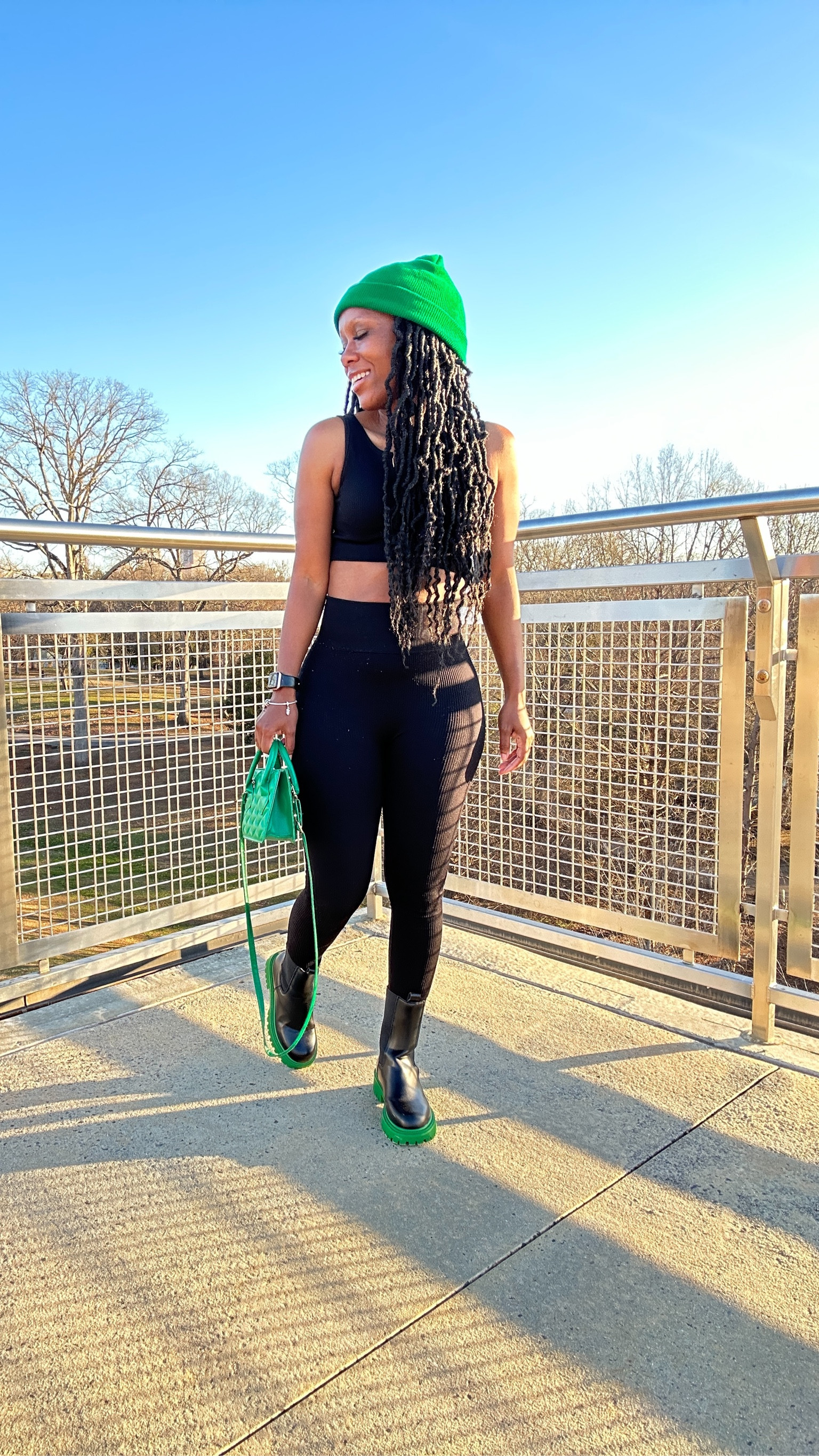 Perfect athleisure set. I’m wearing a size small. I styled it with a mini crossbody bag, a beanie, and Chelsea boots.

#LTKfit #LTKstyletip #LTKFind