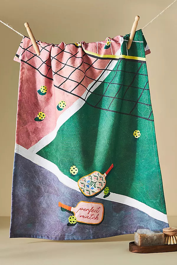 Pickleball Dish Towel | Anthropologie (US)