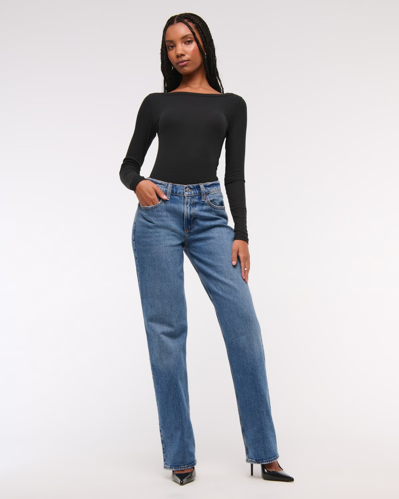 Low Rise Baggy Jean | Abercrombie & Fitch (US)