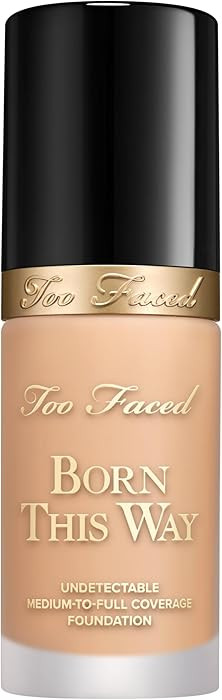Base Líquida Too Faced Born This Way de Acabado Natural de Larga Duración | Cobertura Media a C... | Amazon (US)