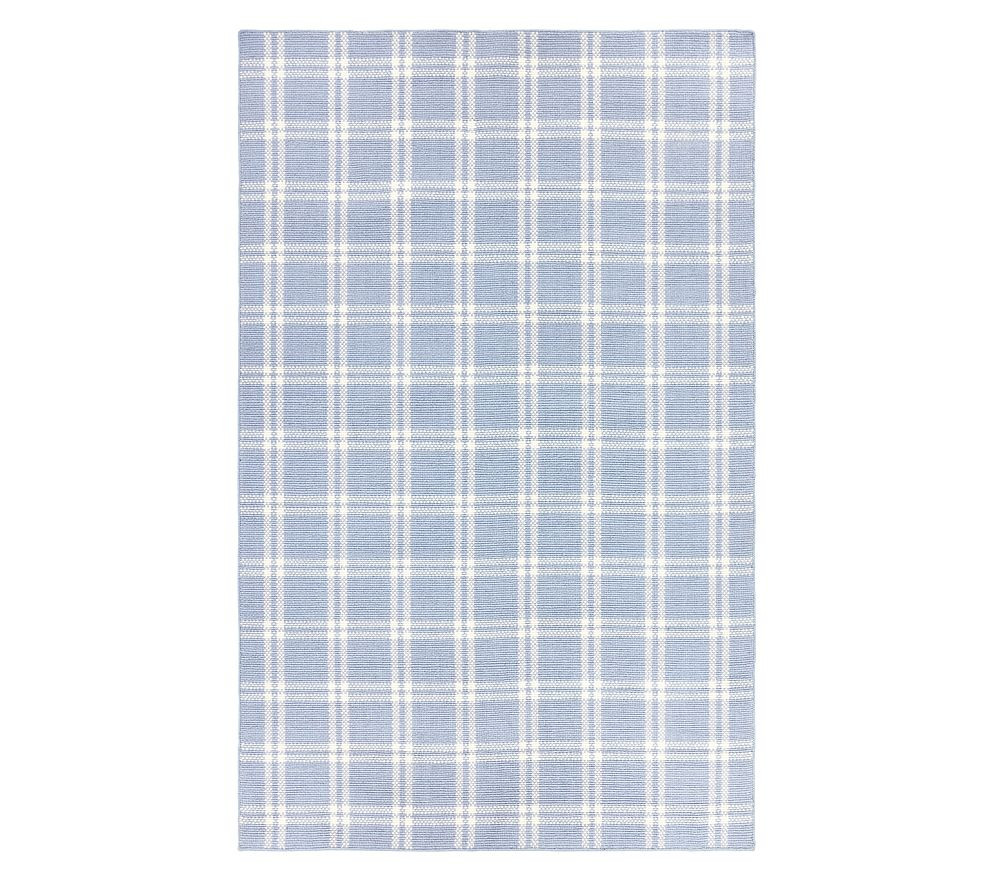 Leo Plaid Rug | Pottery Barn Kids