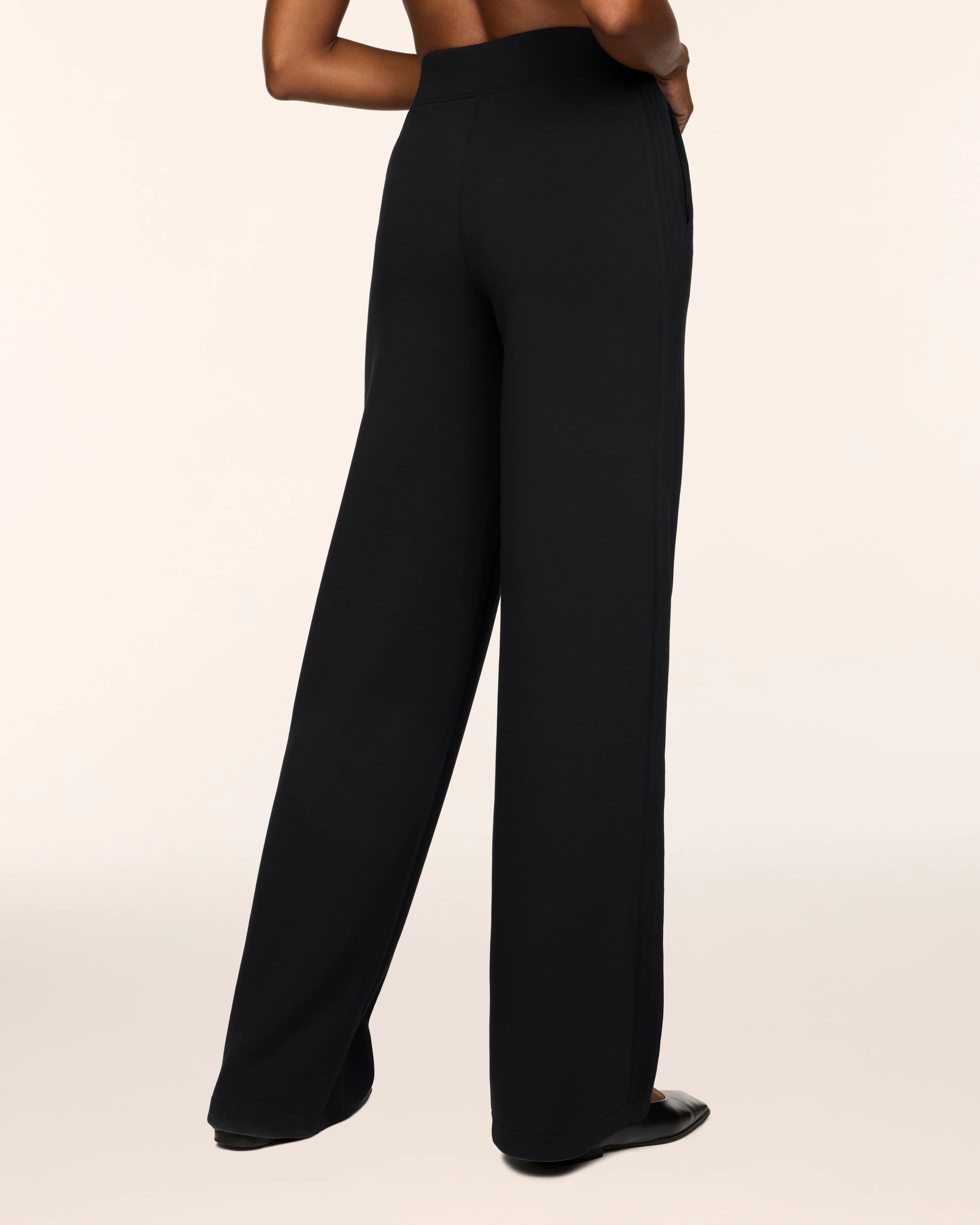 Pintuck Wide Leg Pant | Spanx