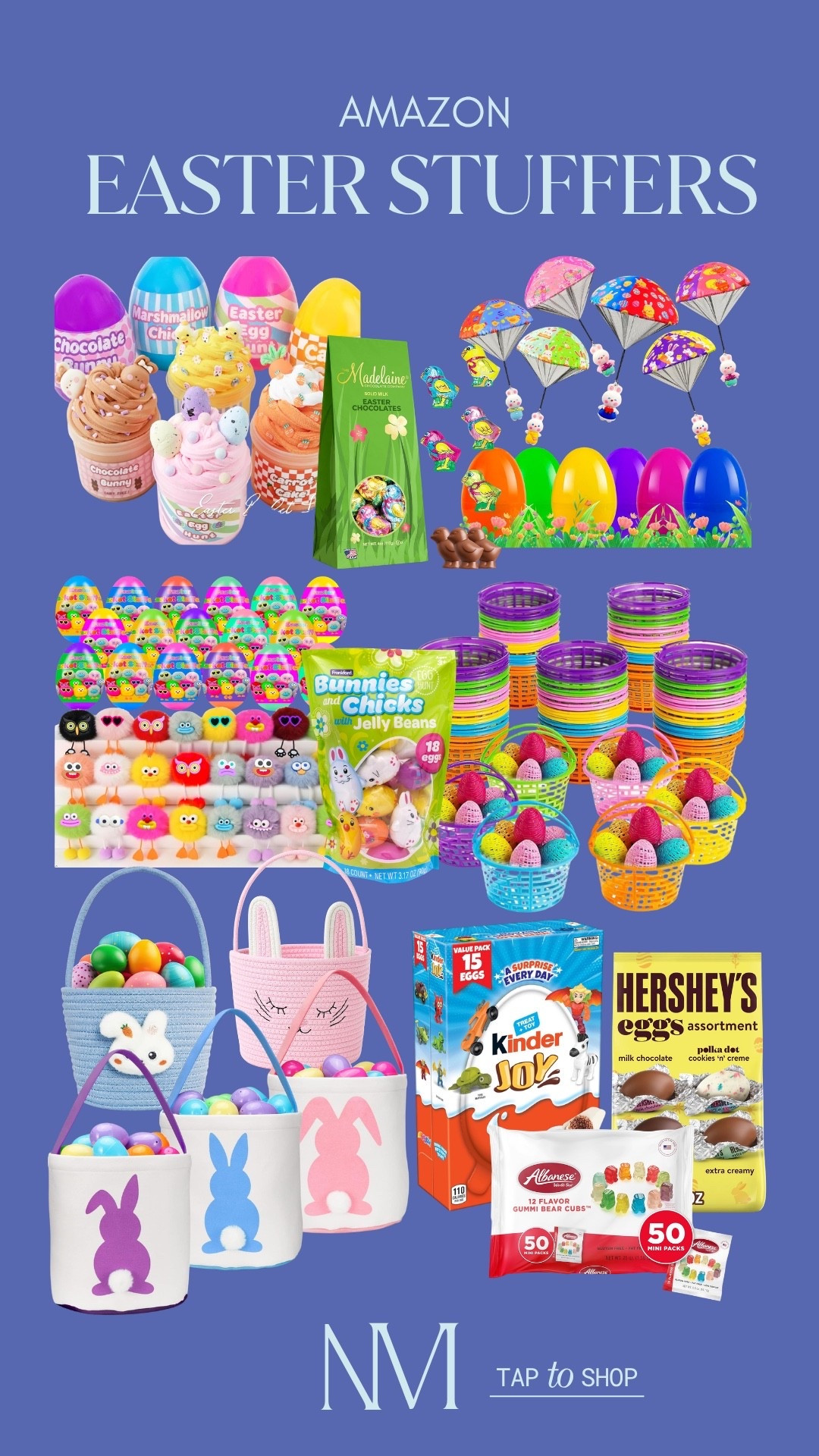 EASTER BASKET IDEAS THAT ARE ACTUALLY GOOD 🐰🥚

Not the random fillers — these are the ones kids get excited about. A mix of fun, cute, and easy picks that make putting baskets together so much easier !!!! 😍

I always try to keep it balanced with treats + little toys like these, and it just works every time.

If you’re building baskets soon… this is your sign.
Linked on LTK!

easter baskets, easter stuffers, kids gifts, amazon finds, holiday ideas

#LTKKids #LTKSeasonal