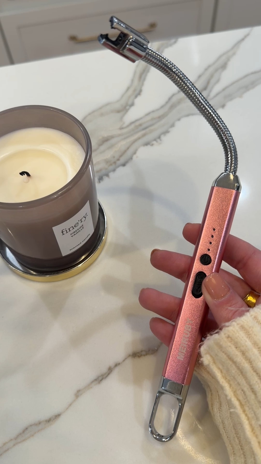 Also this electric candle lighter is fun!  Would make a great stocking stuffer or favorite things gift along with a candle.

It’s on Amazon and available in a bunch of colors!

#LTKFindsUnder50 #LTKGiftGuide #LTKHome