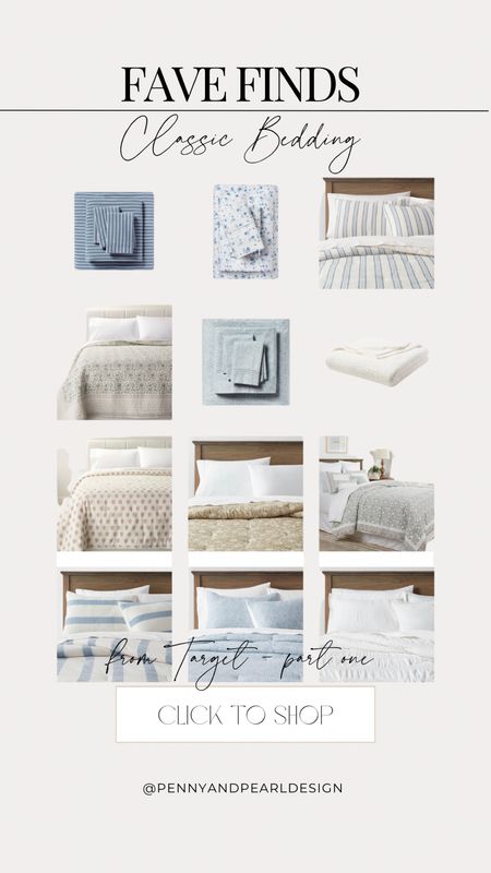 Target is the absolute best for affordable bedding with a luxurious look and feel. Their Casaluna and Threshold lines have amazing dupes for Pottery Barn’s Linen, Cloud and Matelasse bedding for a fraction of the price.

Shop my go-tos (part one!) and follow @pennyandpearldesign for more home style and interior design ✨

#LTKsalealert #LTKhome #LTKFind