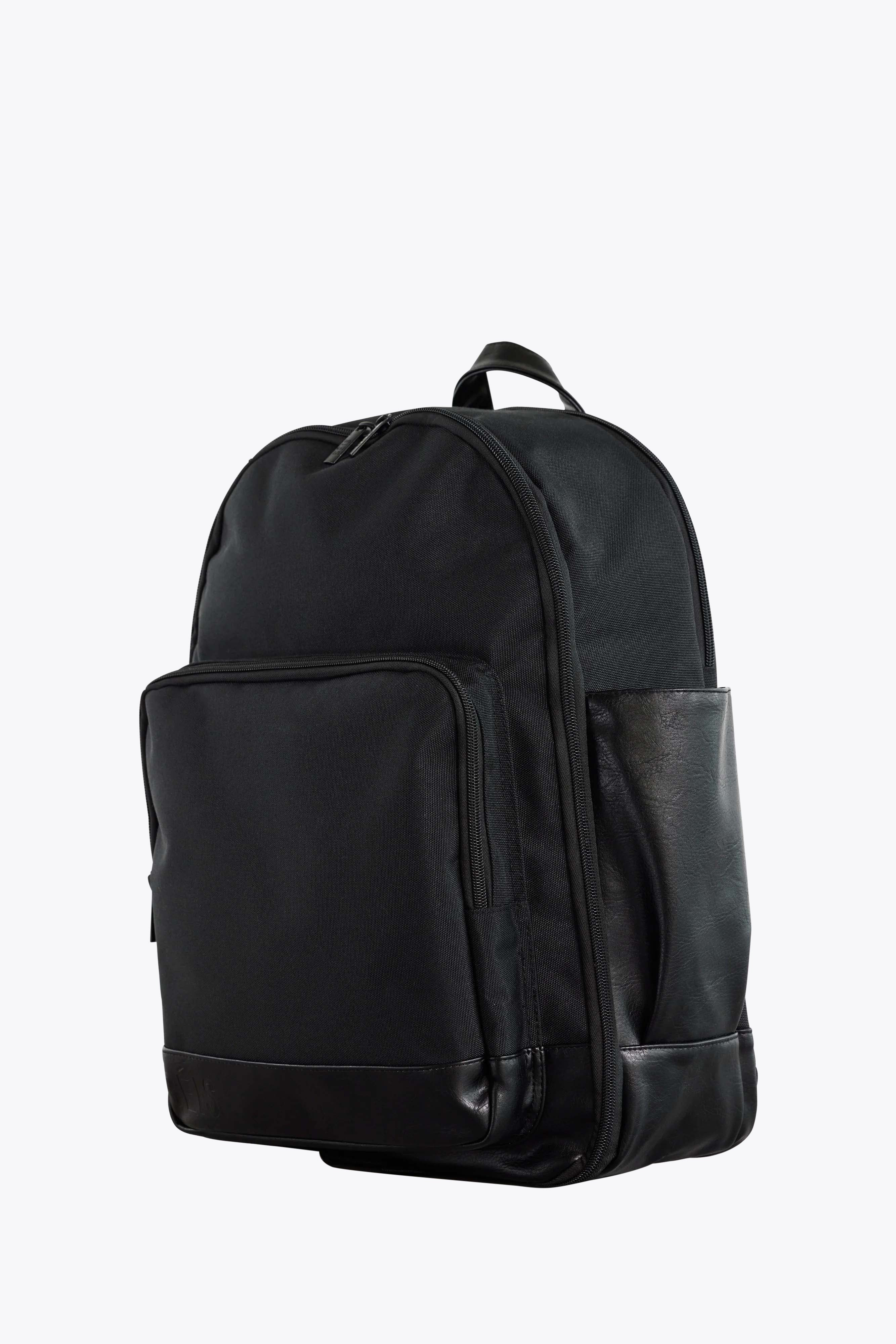 BÉIS 'The Backpack' in Black - Black Carry-On Travel Backpack & Laptop Backpack for Work | BÉIS Travel